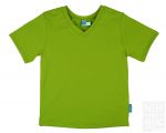 Jongens Basic Shirt korte mouw - Groen (Lime Green)