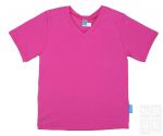 Jongens Basic Shirt korte mouw - Roze (Candy Pink)
