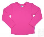 Jongens Basic Shirt lange mouw - Roze (Candy Pink)